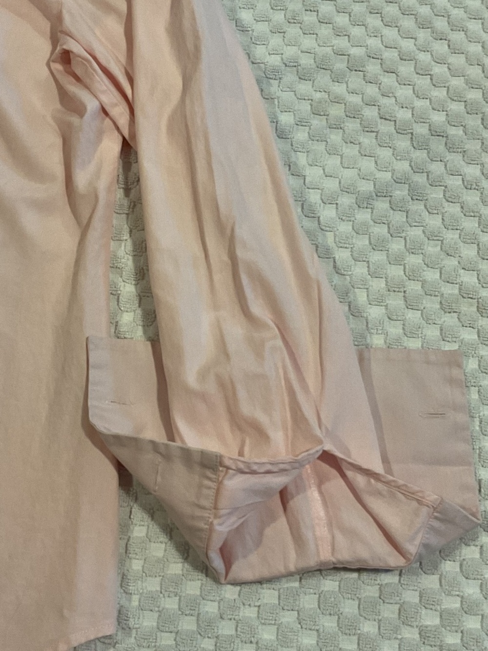 Adrienne Vittadini Pink Collared Button Up, Size 4. Made in Italy - Picture 4 of 10